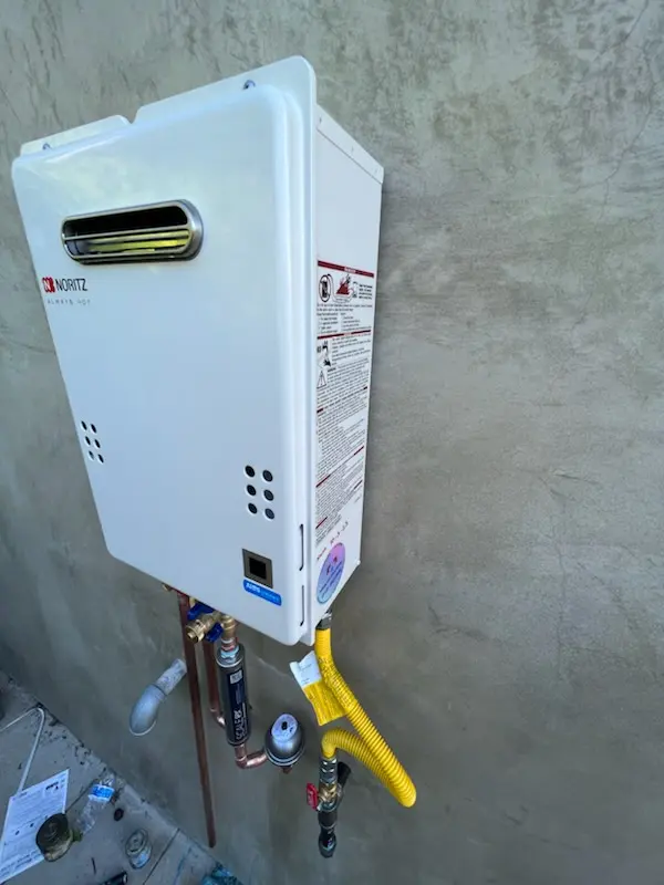 Tankless water heater installation for Lyman homes