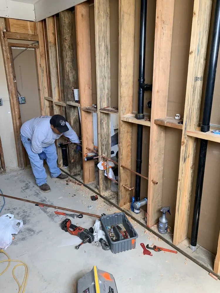 Commercial rough-in plumbing for Trenchless Sewer Repair in Lyman